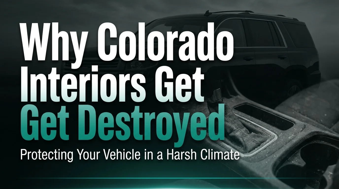 Why Colorado Interiors Get Destroyed: Salt, Red Dirt & How to Fight Back