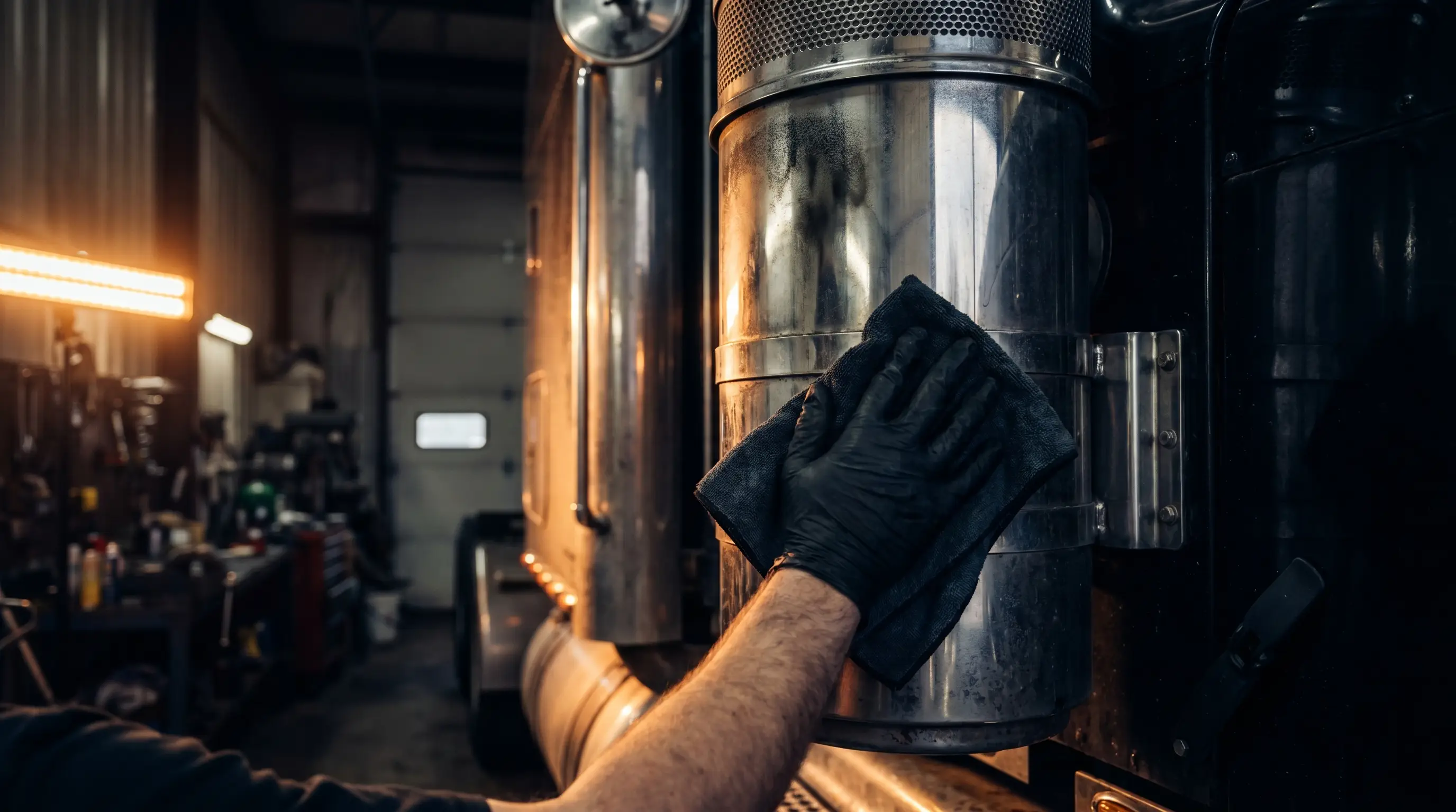 Diesel Truck Detailing: DEF Stains, Soot & Exhaust Residue
