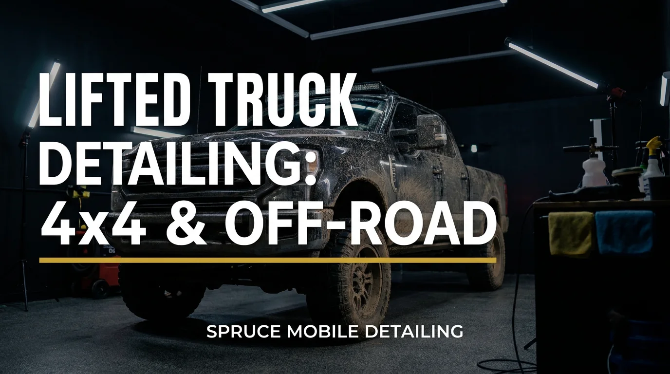 Lifted Truck Detailing: 4x4 & Off-Road Specialists