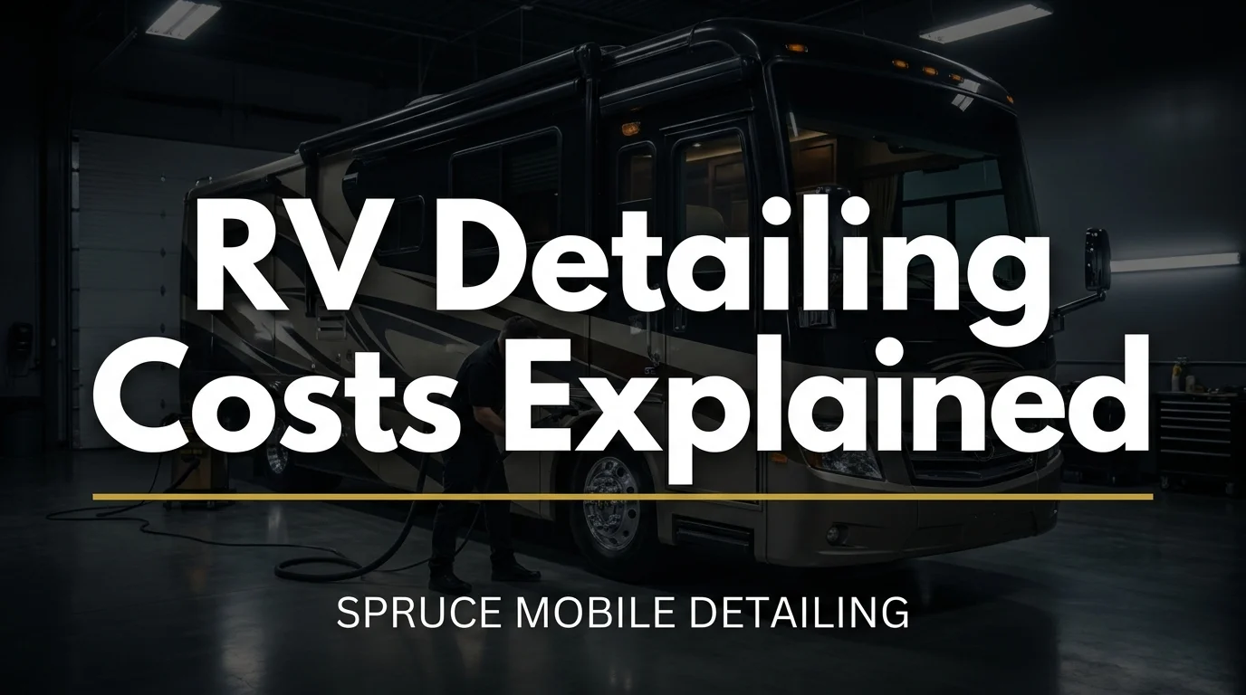 RV Detailing Costs Explained: Per-Foot Pricing & What Affects Your Quote